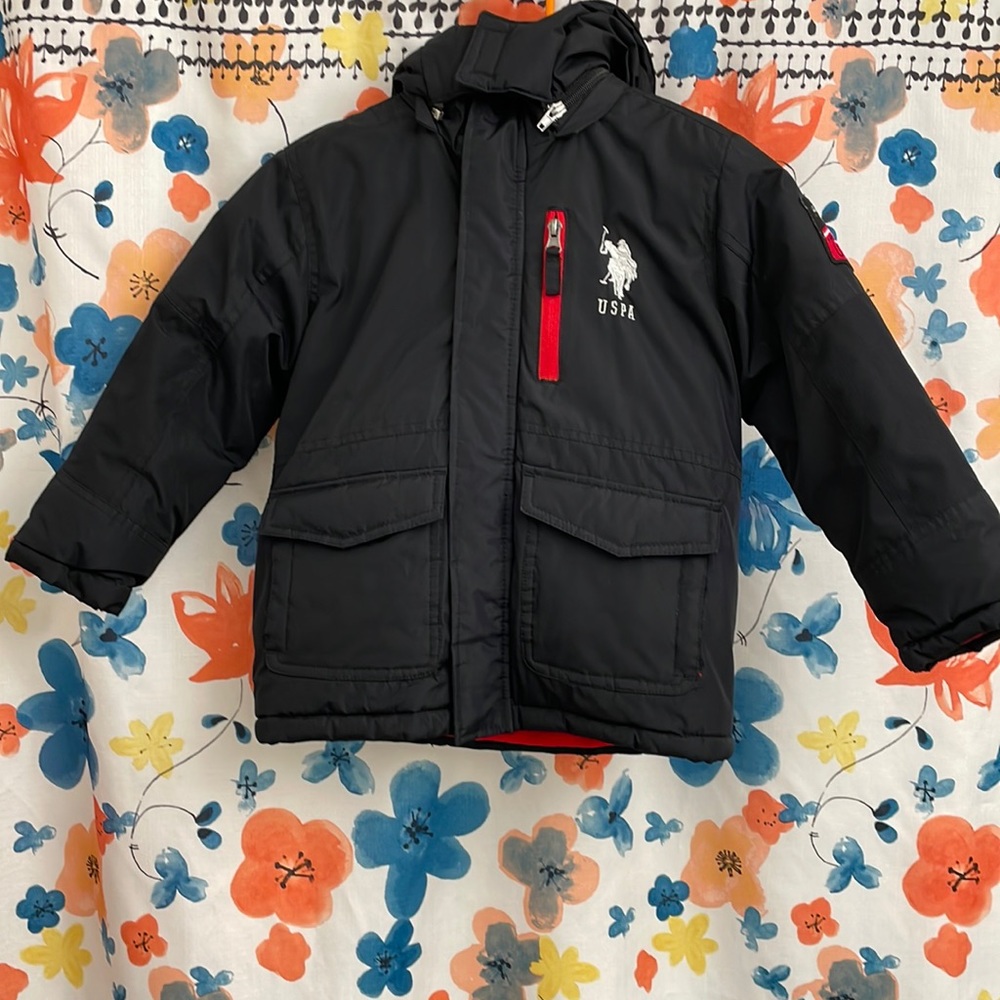 Black Jaket for boys US POLO - Picture 2 of 12